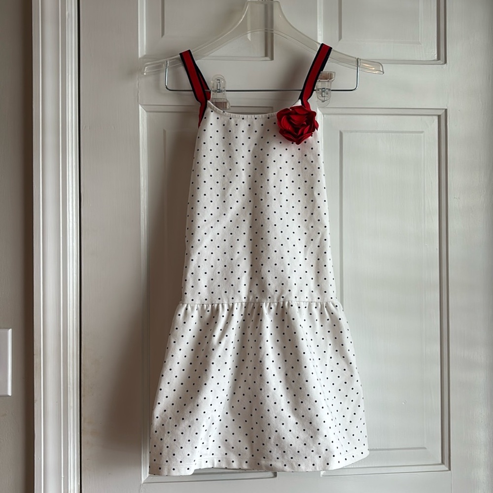 EUC Janie & Jack polka dot dress. Size 10